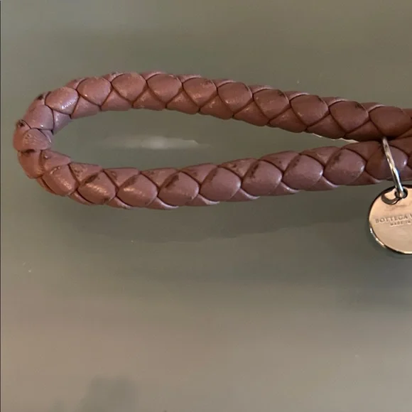 Bottega Venetta Braided Keychain with charm UNISEX EUC - Picture 3 of 7